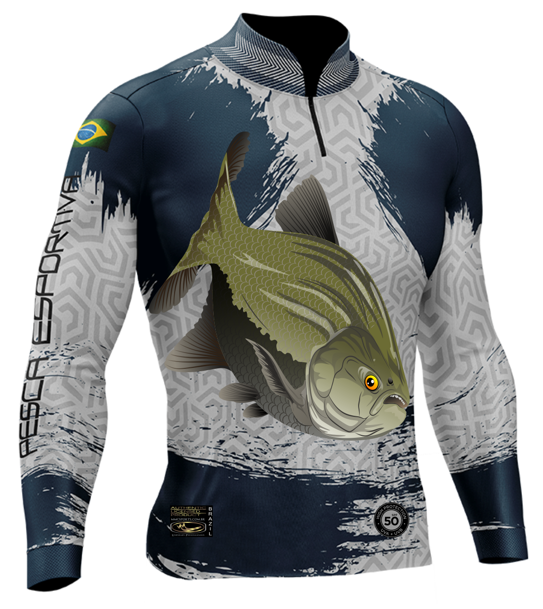  ChipteeAmz Camisas de pesca de camuflaje de pesca de